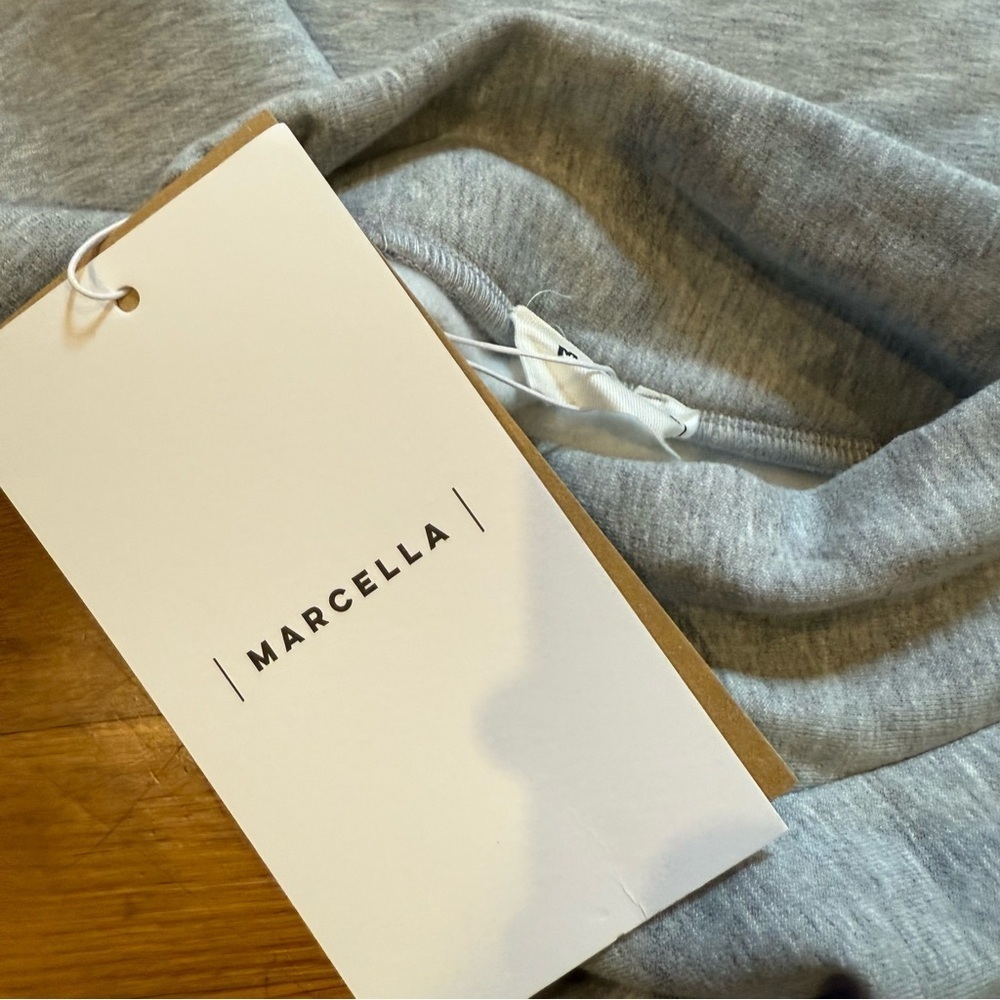 MARELLA Asymmetrical Light Gray Dress - Picture 5 of 7